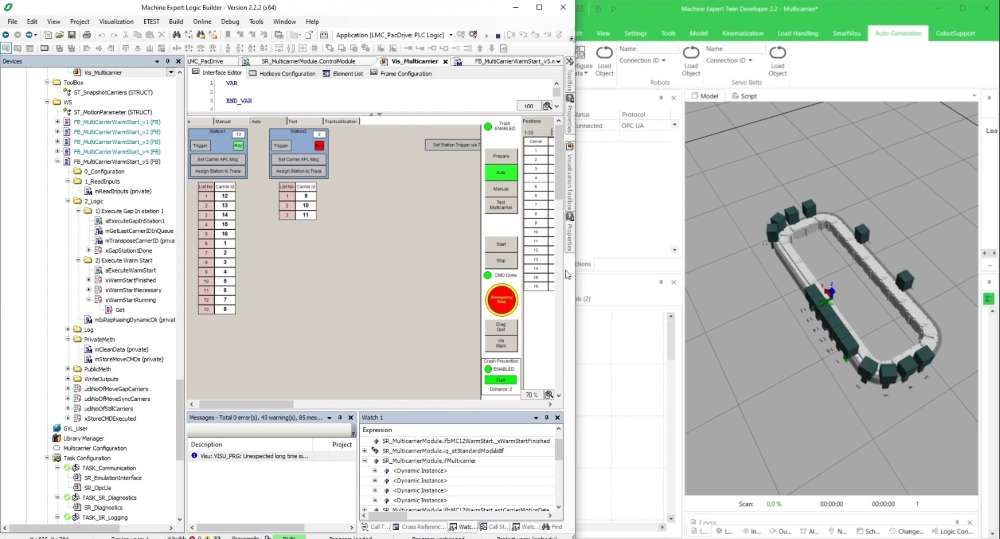 A digital twin interface