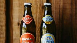 Rieder beer bottle